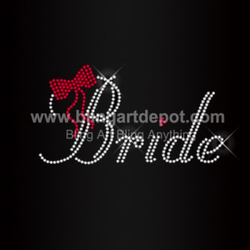 Bride Hotfix Rhinestone Motifs Bride Hotfix Rhinestone Motifs